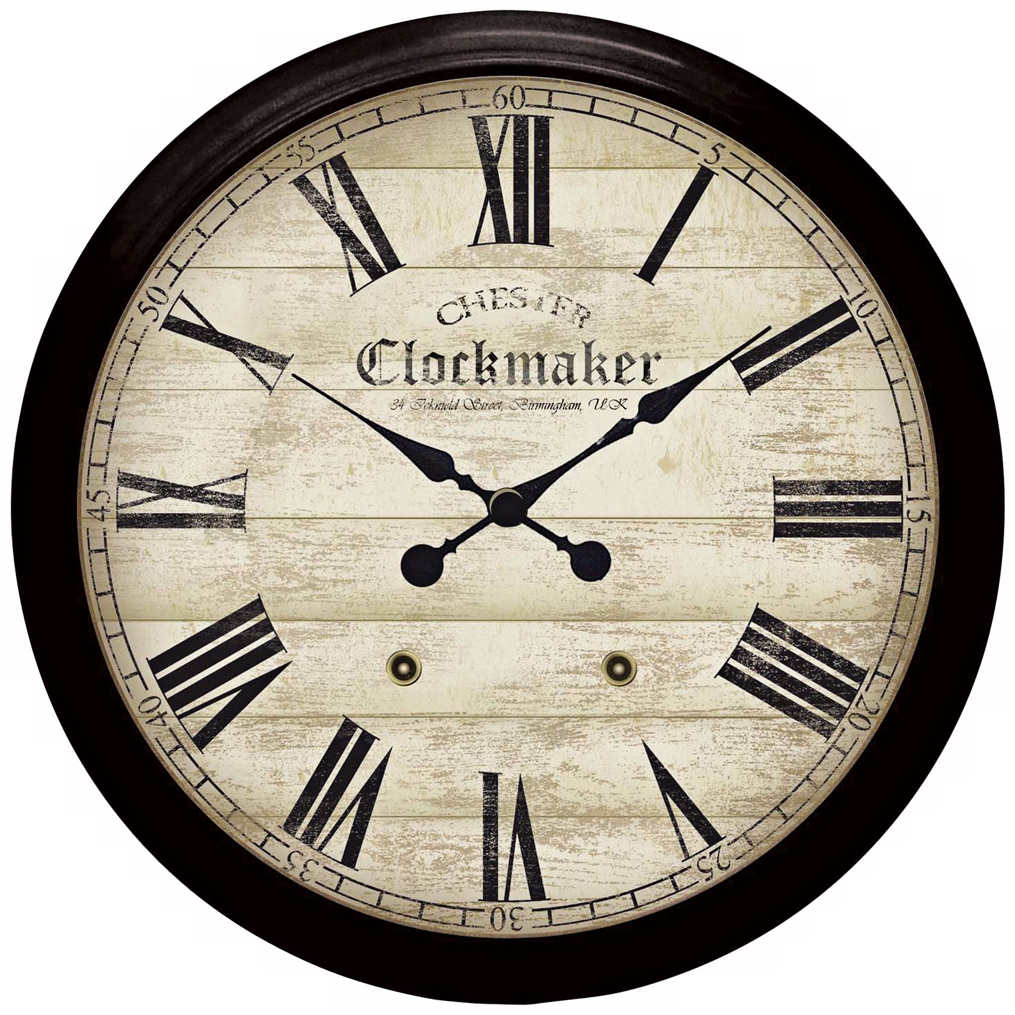 Chester Clockmaker 36" Round Wall Clock