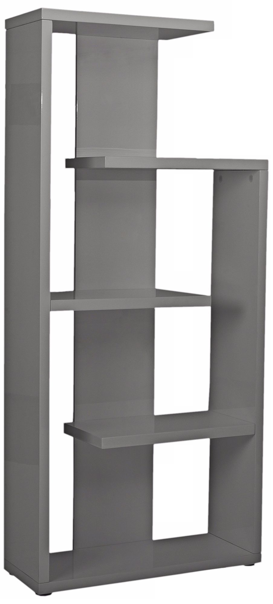 Robbie Modern Grey Shelving Unit