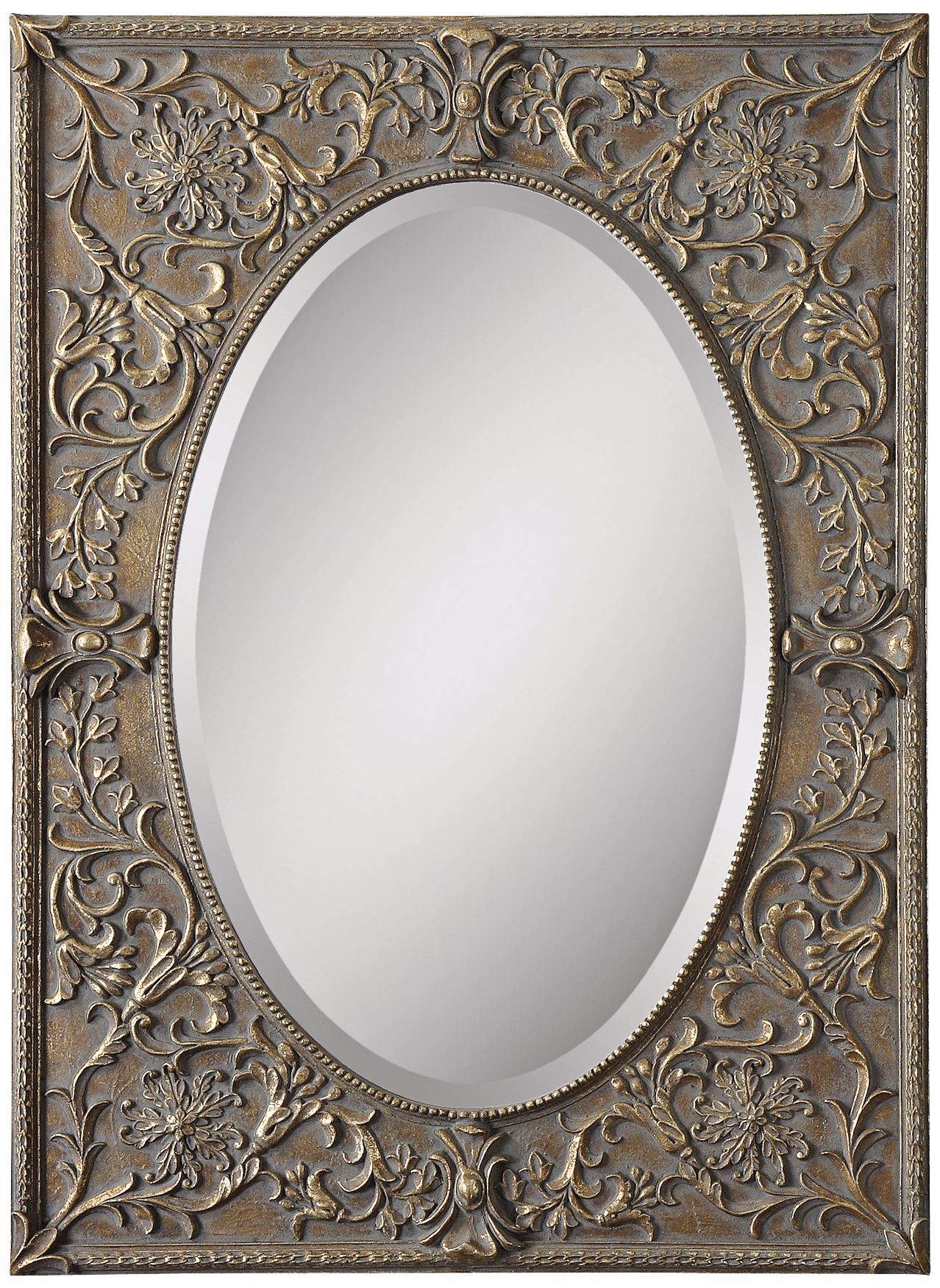 Uttermost Posada 39" High Framed Wall Mirror