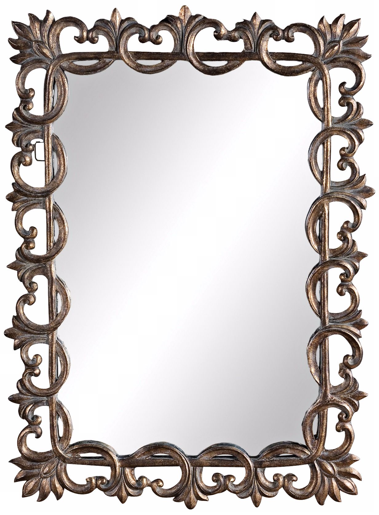 Uttermost Martirano 44" High Fleur-De-Lis Wall Mirror