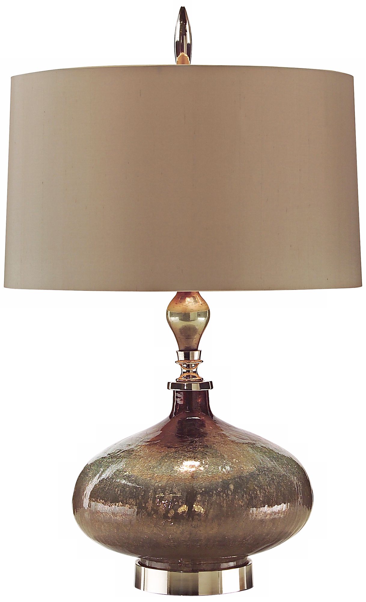John Richard Multi-Color Glass Table Lamp