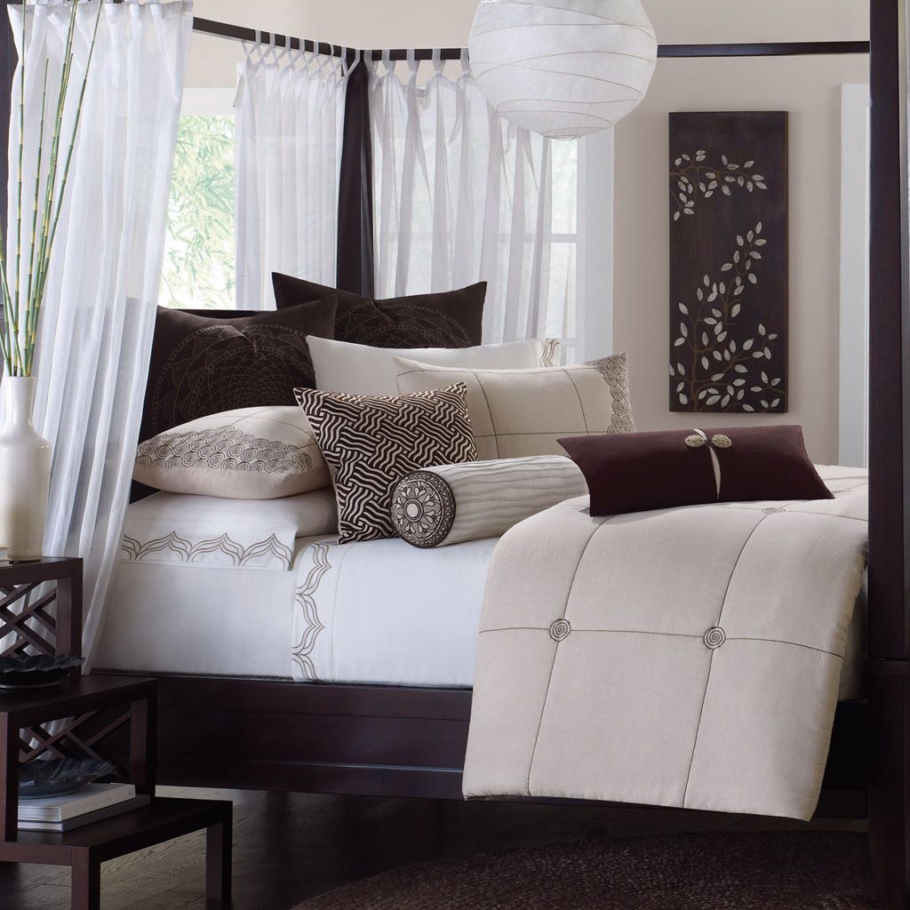 Tao Mantra Beige Comforter Set