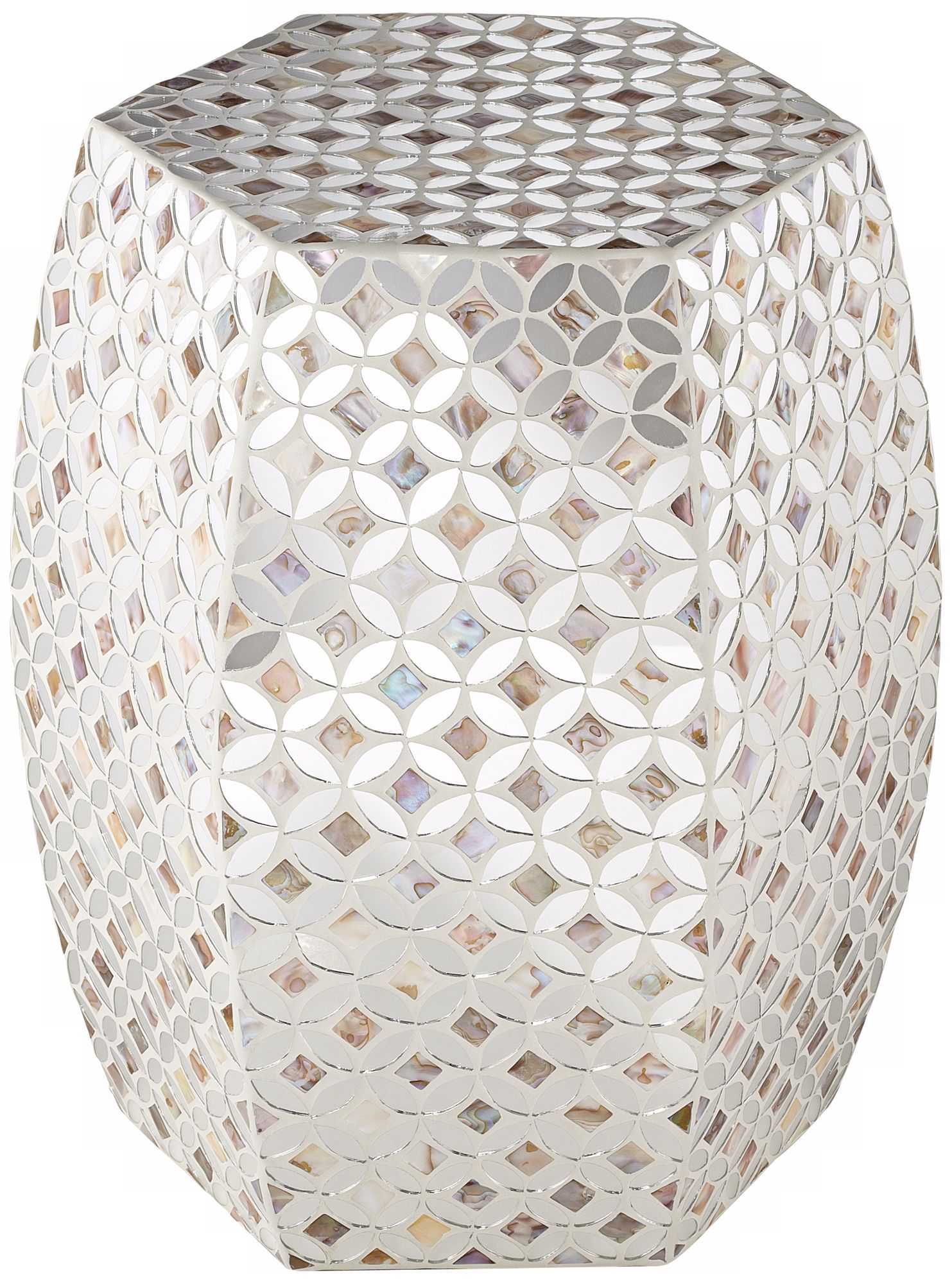 Charlotte Mirrored Accent Table