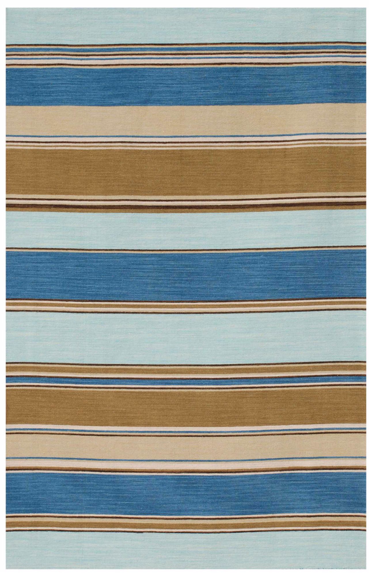 Jaipur C.L. Dhurries Captiva CC06 Aqua Sky Area Rug