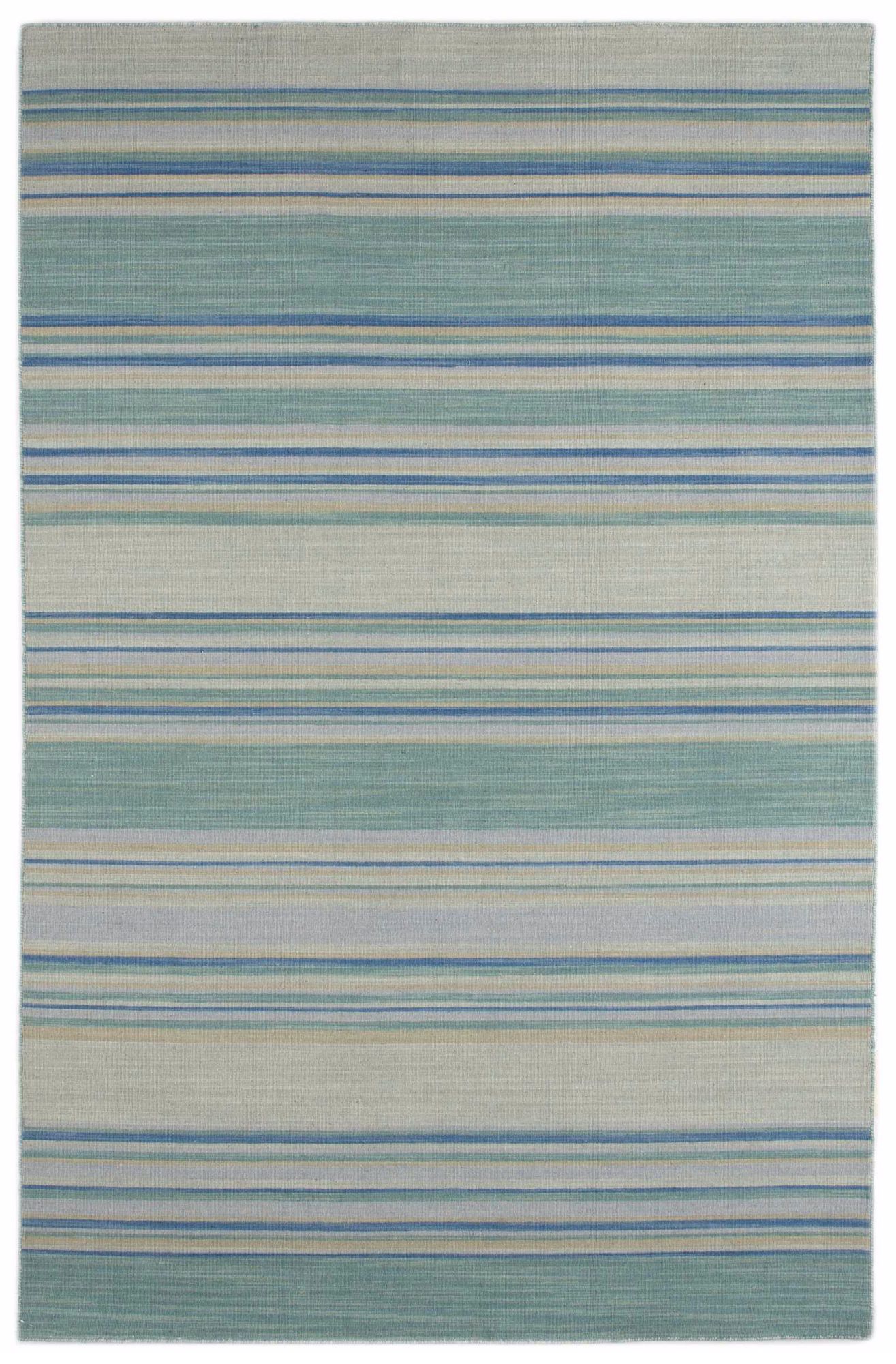 Jaipur C.L. Dhurries Kiawah CC07 Porcelain Blue Rug