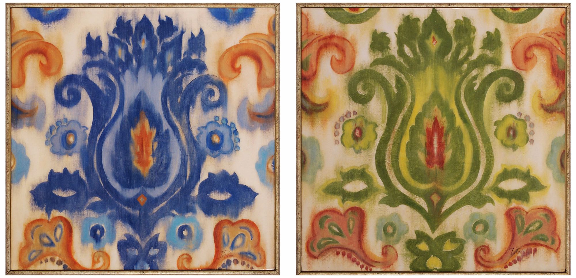 Set of 2 Transitions 19" Square Wall Art
