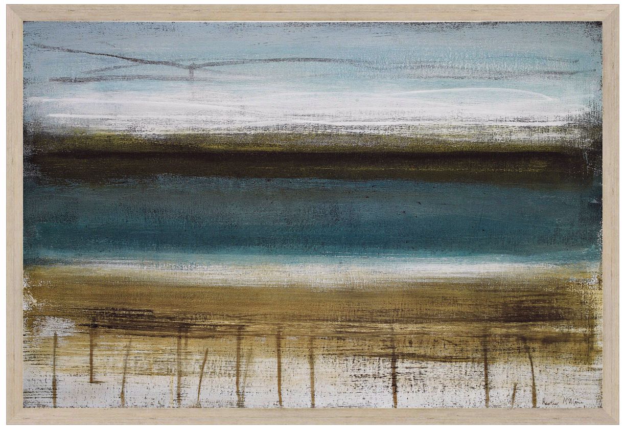 Shoreline Horizons 36" Wide Coastal Wall Art