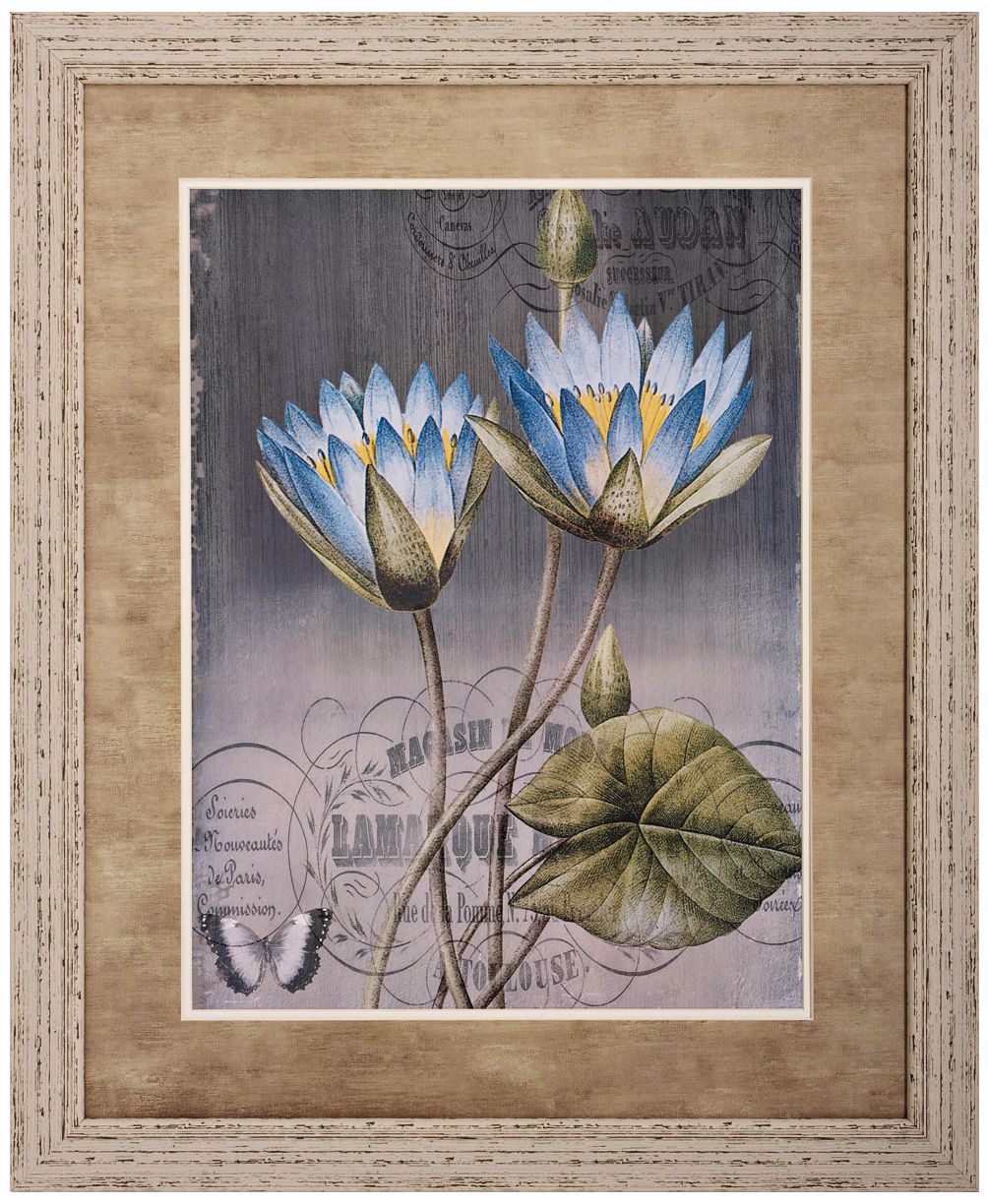 Black Botanical I 34" High Floral Wall Art