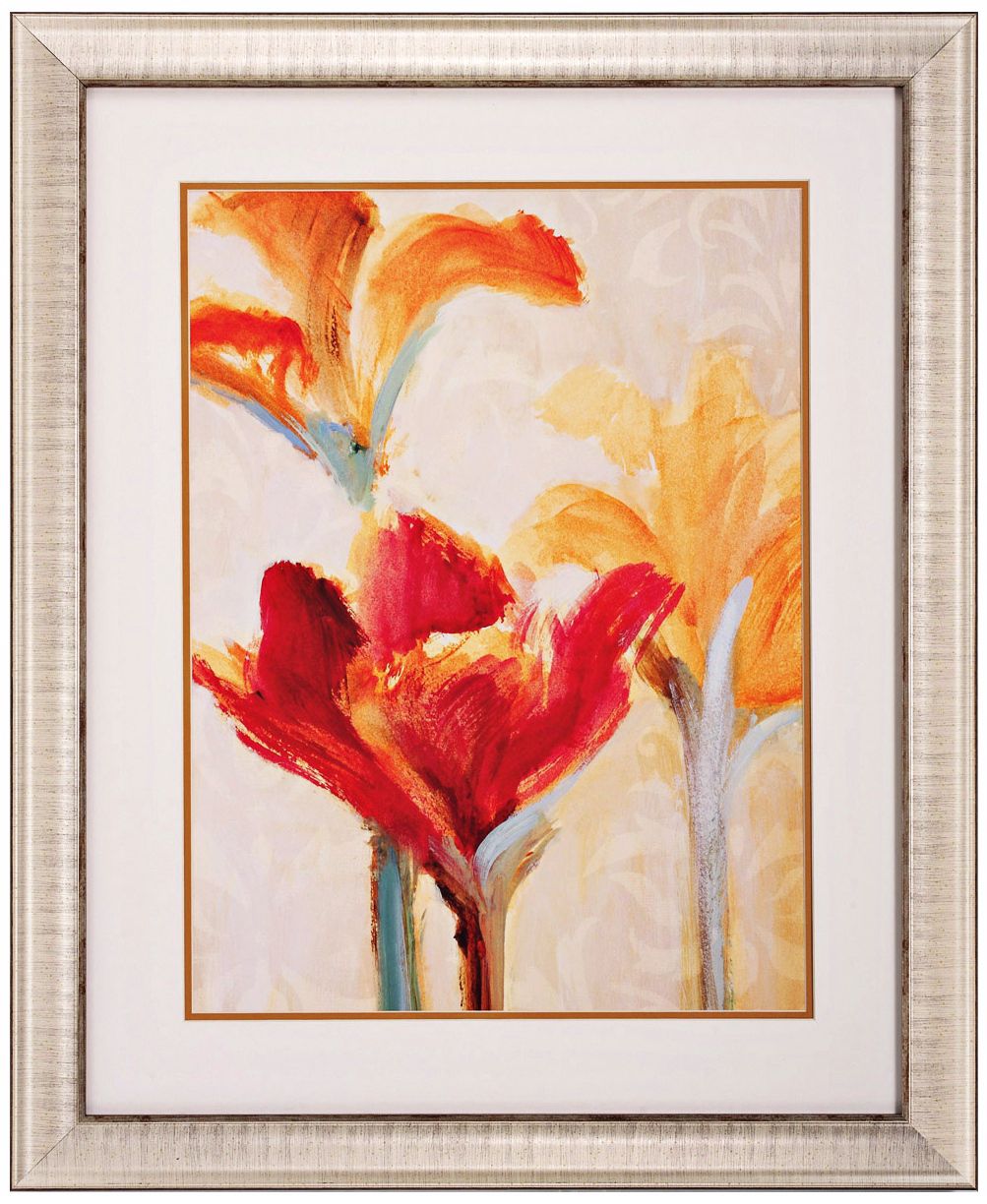 Endless Summer I 34" High Vibrant Floral Wall Art