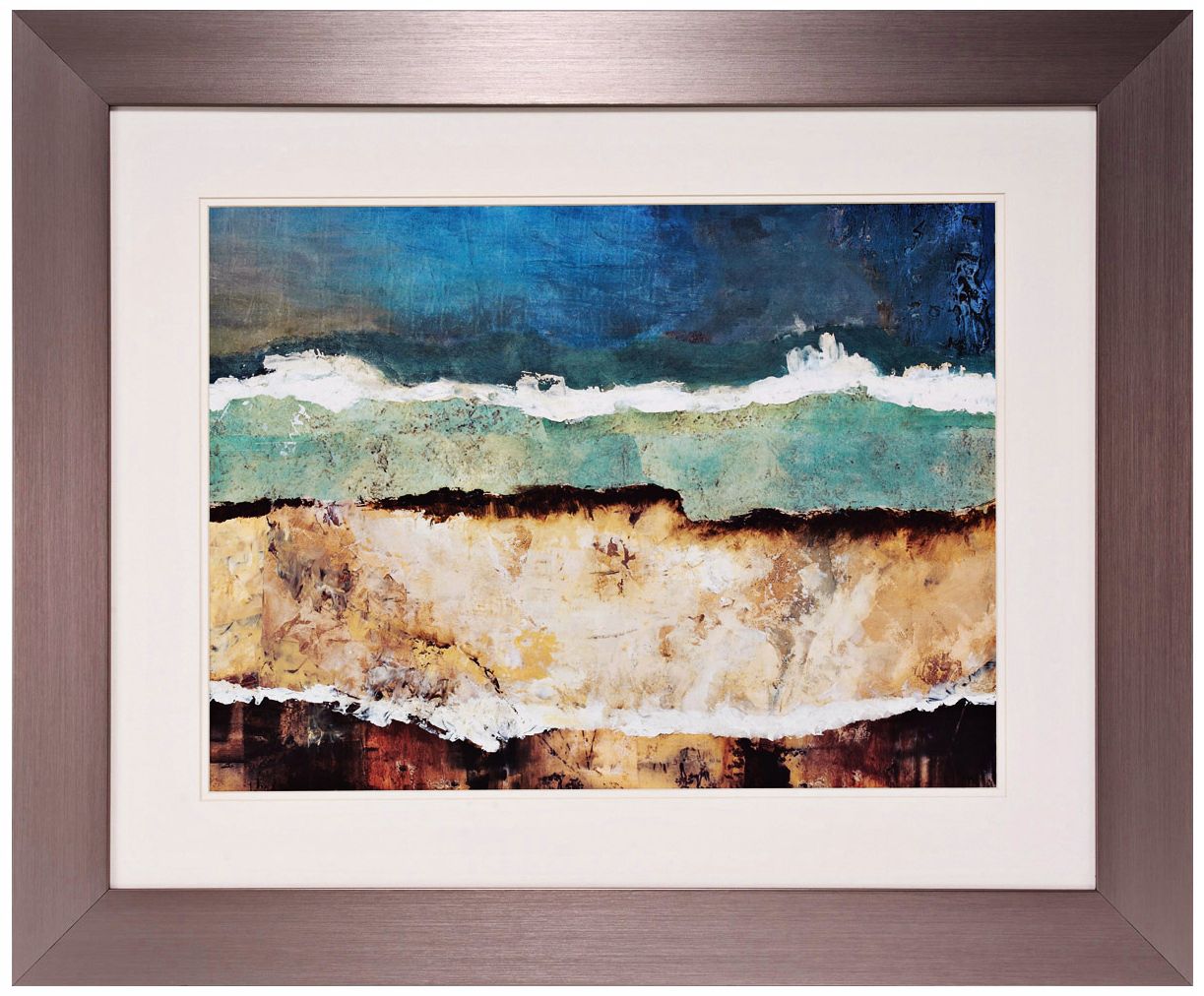 On the Edge 35" Wide Modern Wall Art