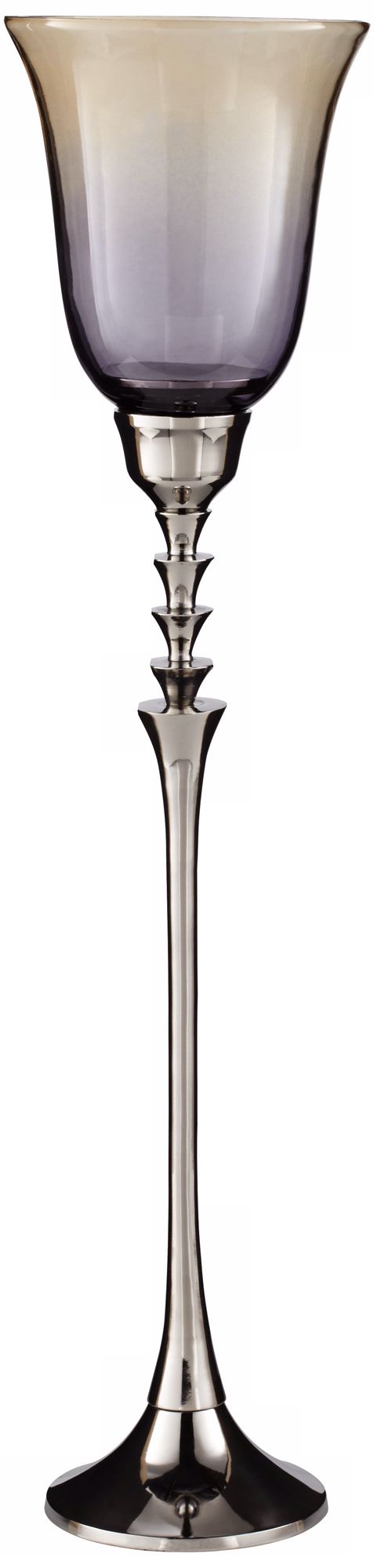 Costa Brava 28" High Burnt Topaz Glass Vase