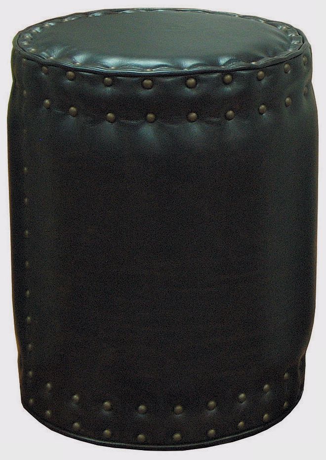 Chase Olive Bicast Leather Pedestal