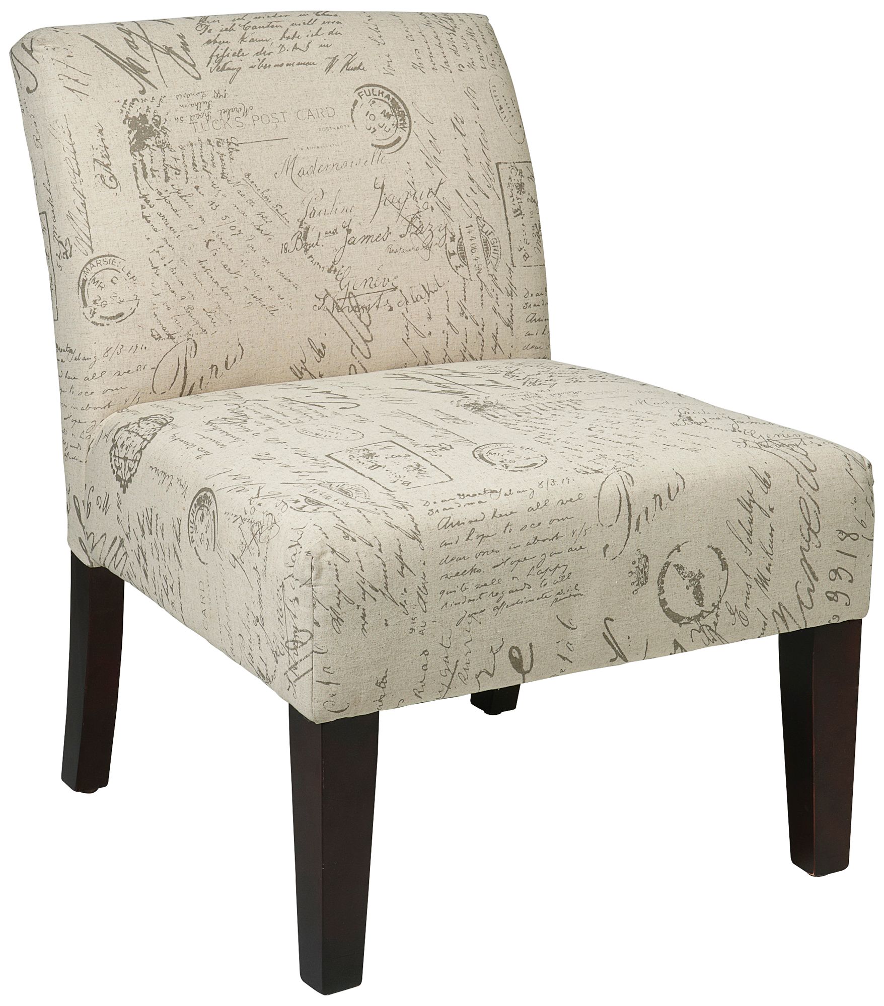 Ave Six® Laguna Script Accent Chair