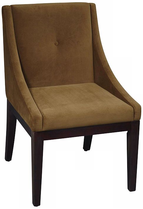 Ave Six® Curves Olive Willow Accent Chair