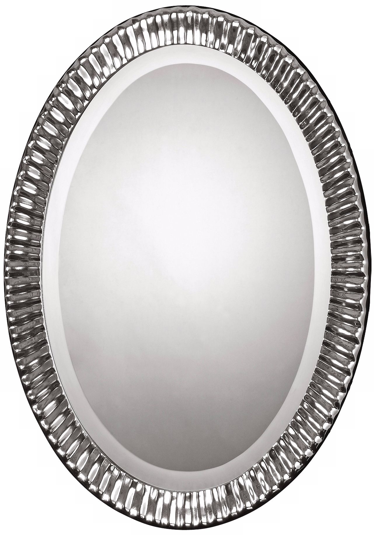 Uttermost Lacota 34" High Oval Decorative Wall Mirror