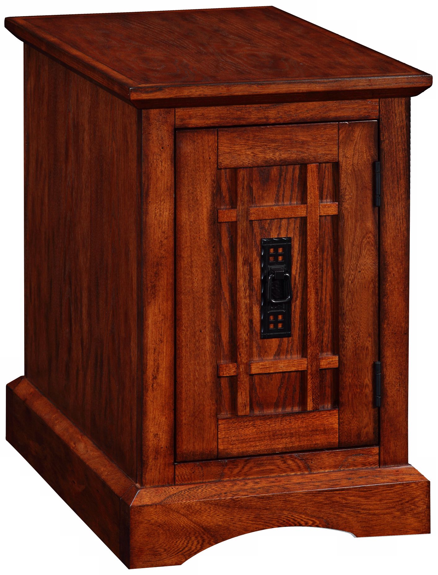 Leick Furniture Mission Oak End Table/Printer Stand