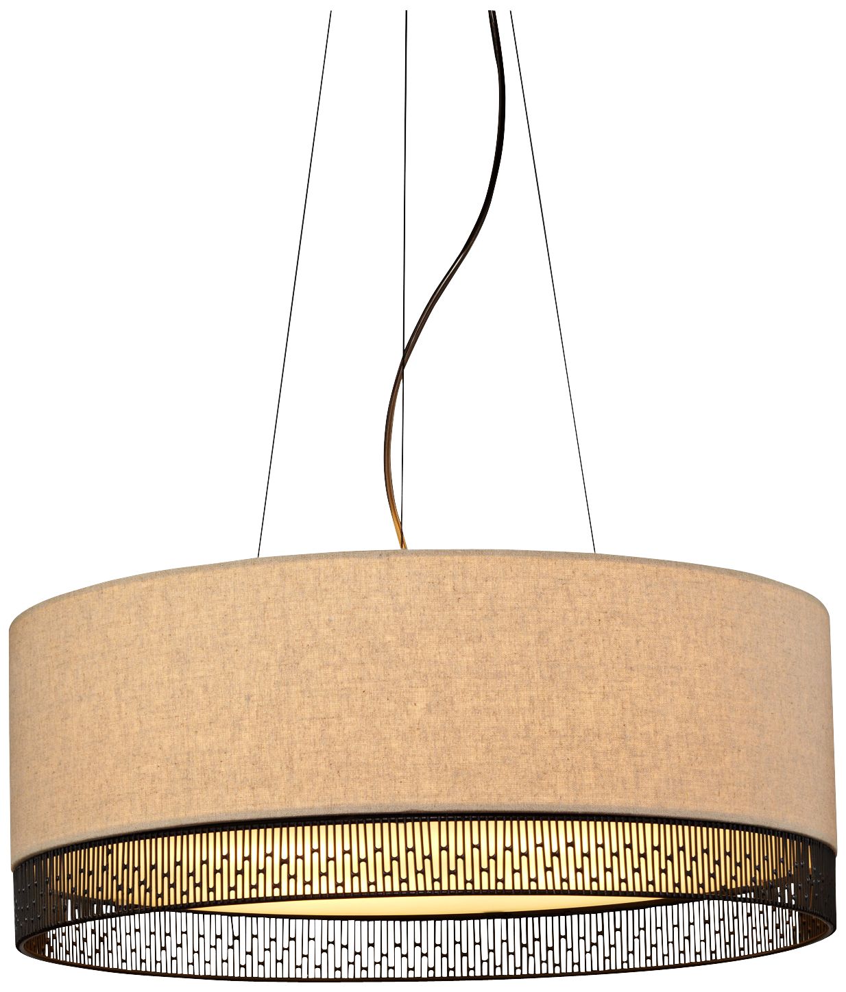 LBL Hollywood Beach 4-Light 22" Wide Pendant Light