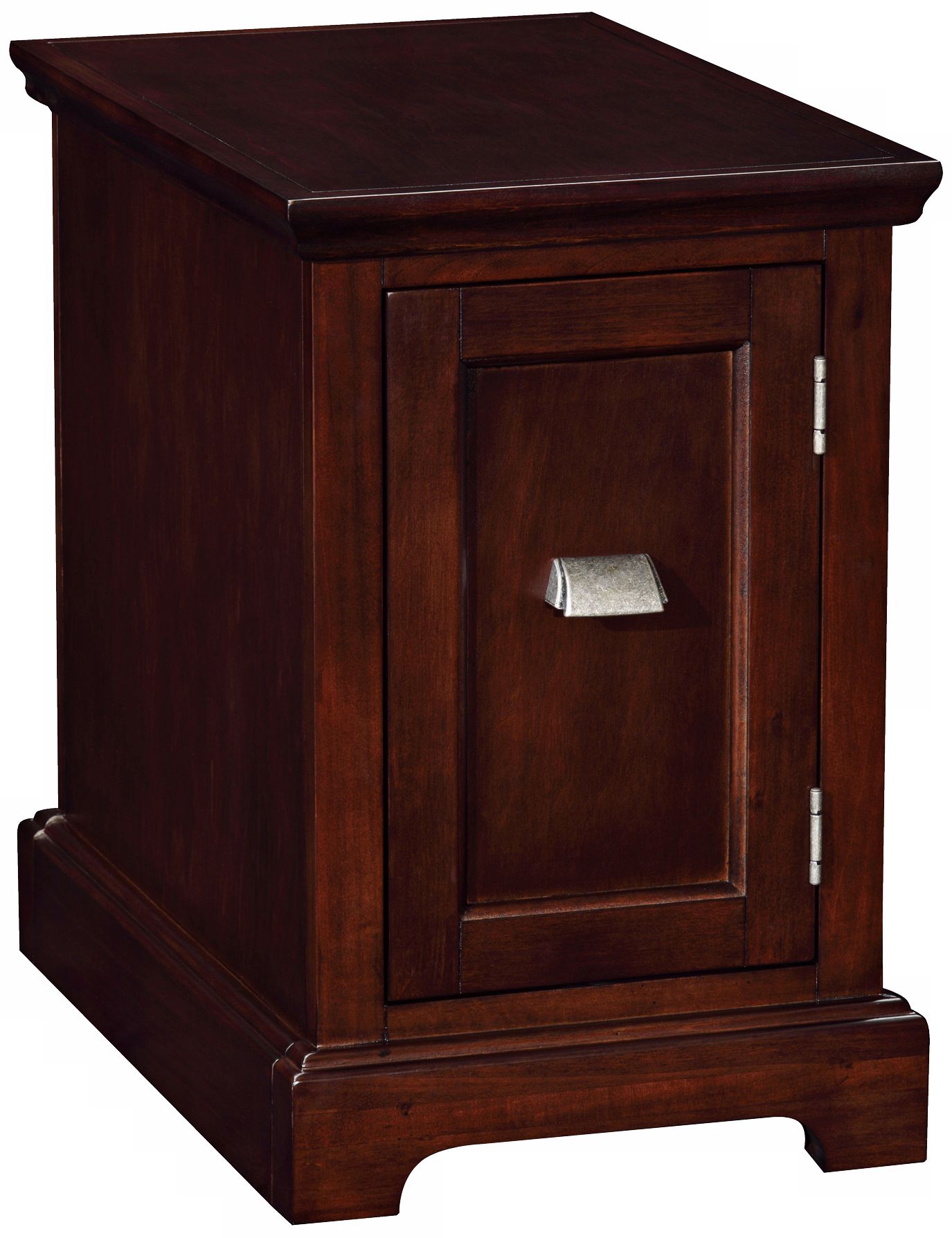 Leick Furniture Chocolate Cherry End Table/Printer Stand