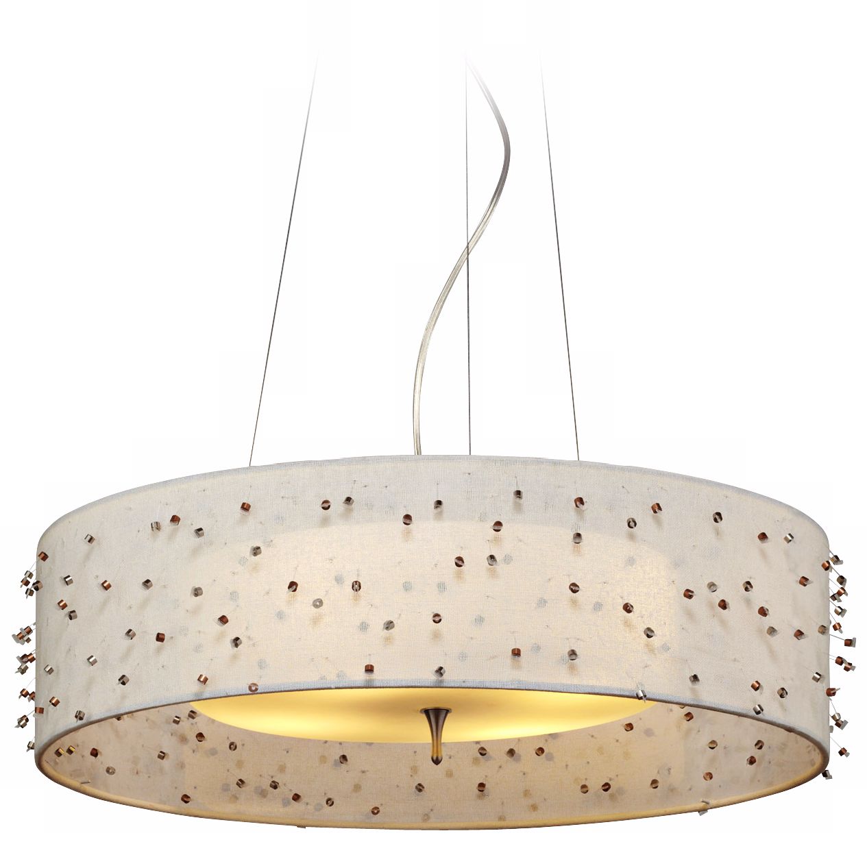 LBL Sunkissed 4-Light 22" Wide Suspension Pendant Light