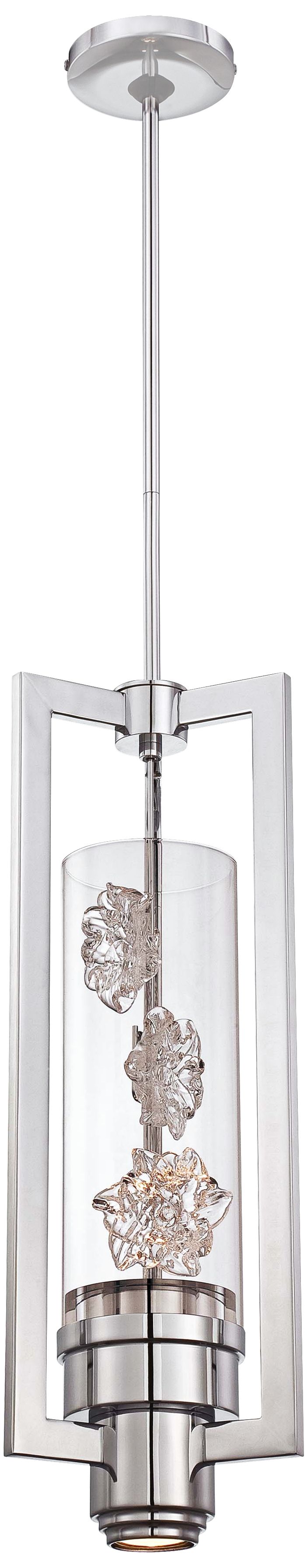Metropolitan Bella Fiori 23" High Chrome Mini Pendant