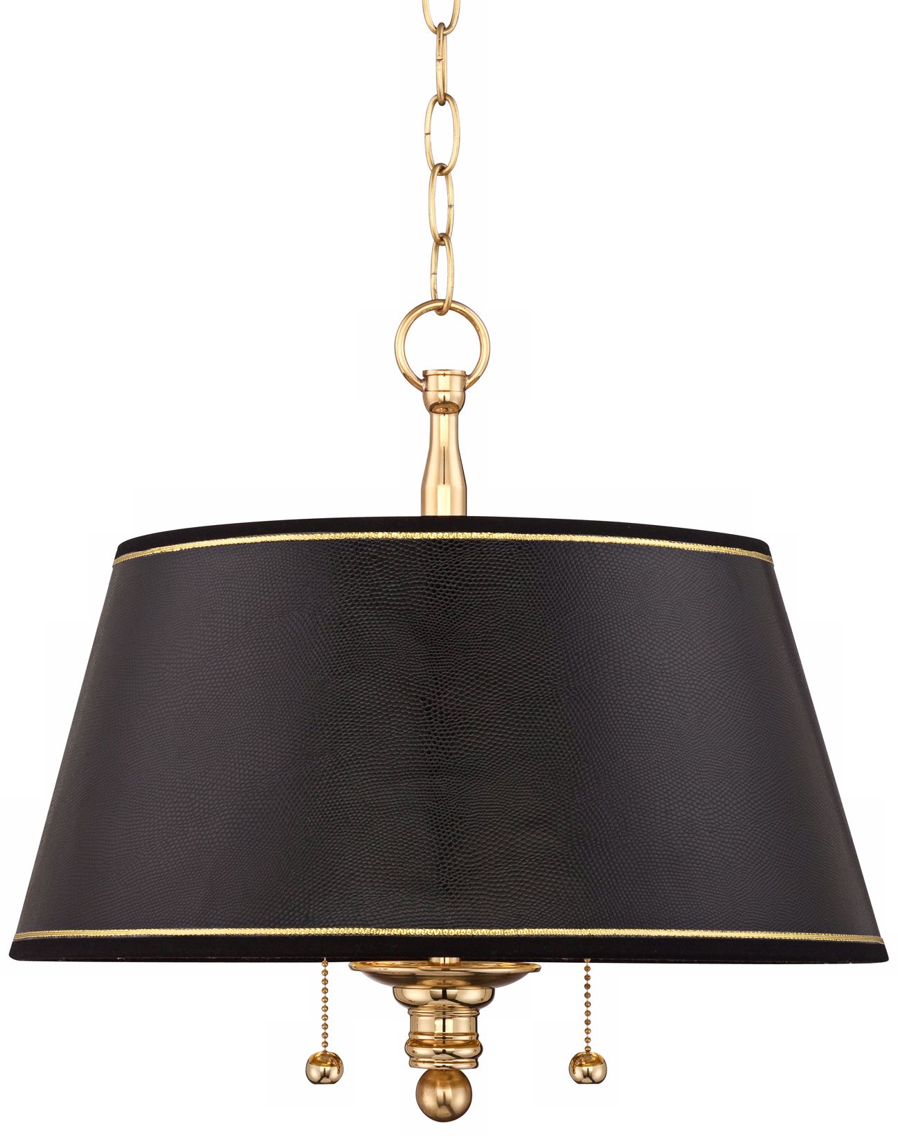Georgetown 15" Wide Solid Brass Pendant Light