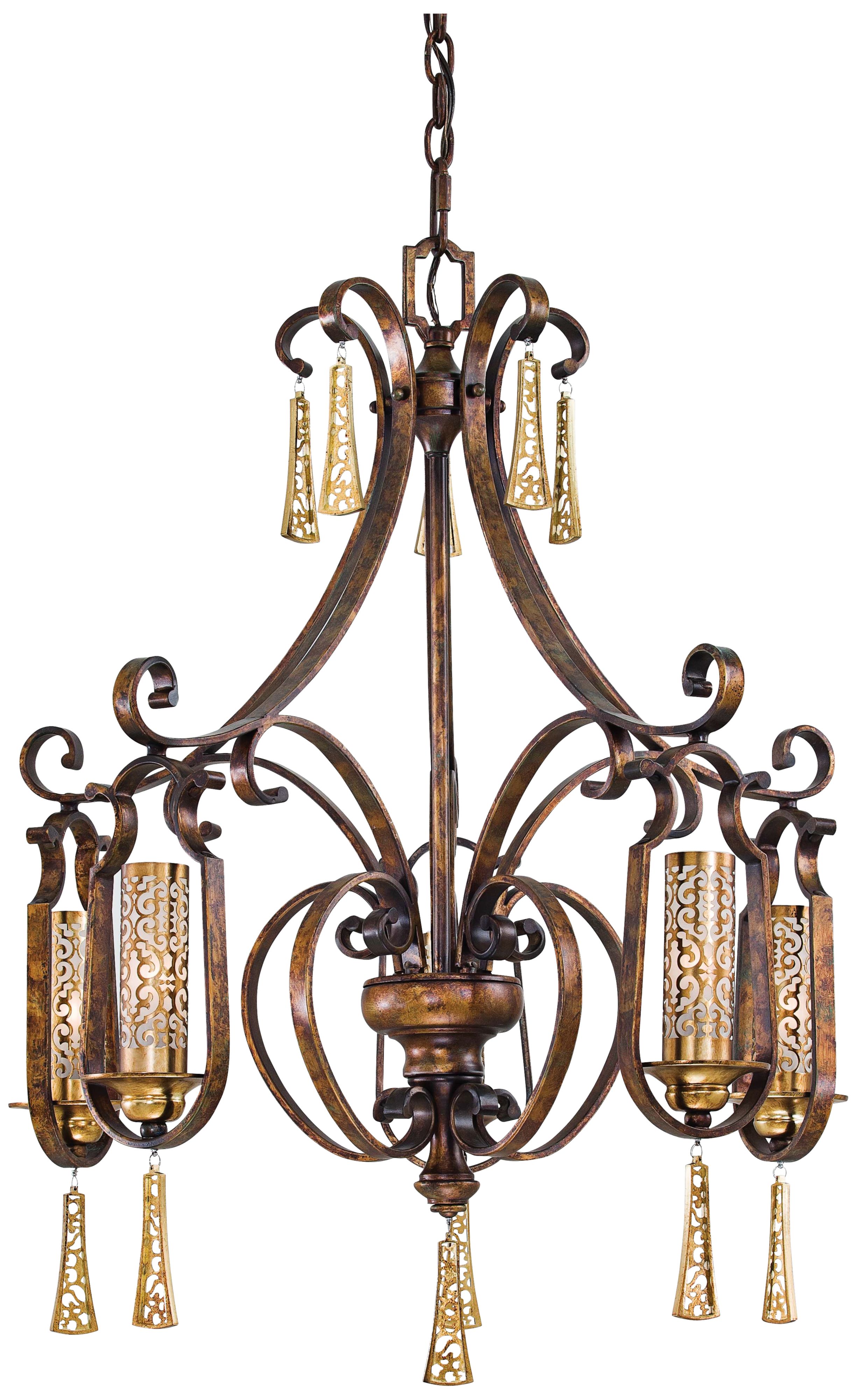 Metropolitan Vineyard Haven 5-Light 35" High Chandelier
