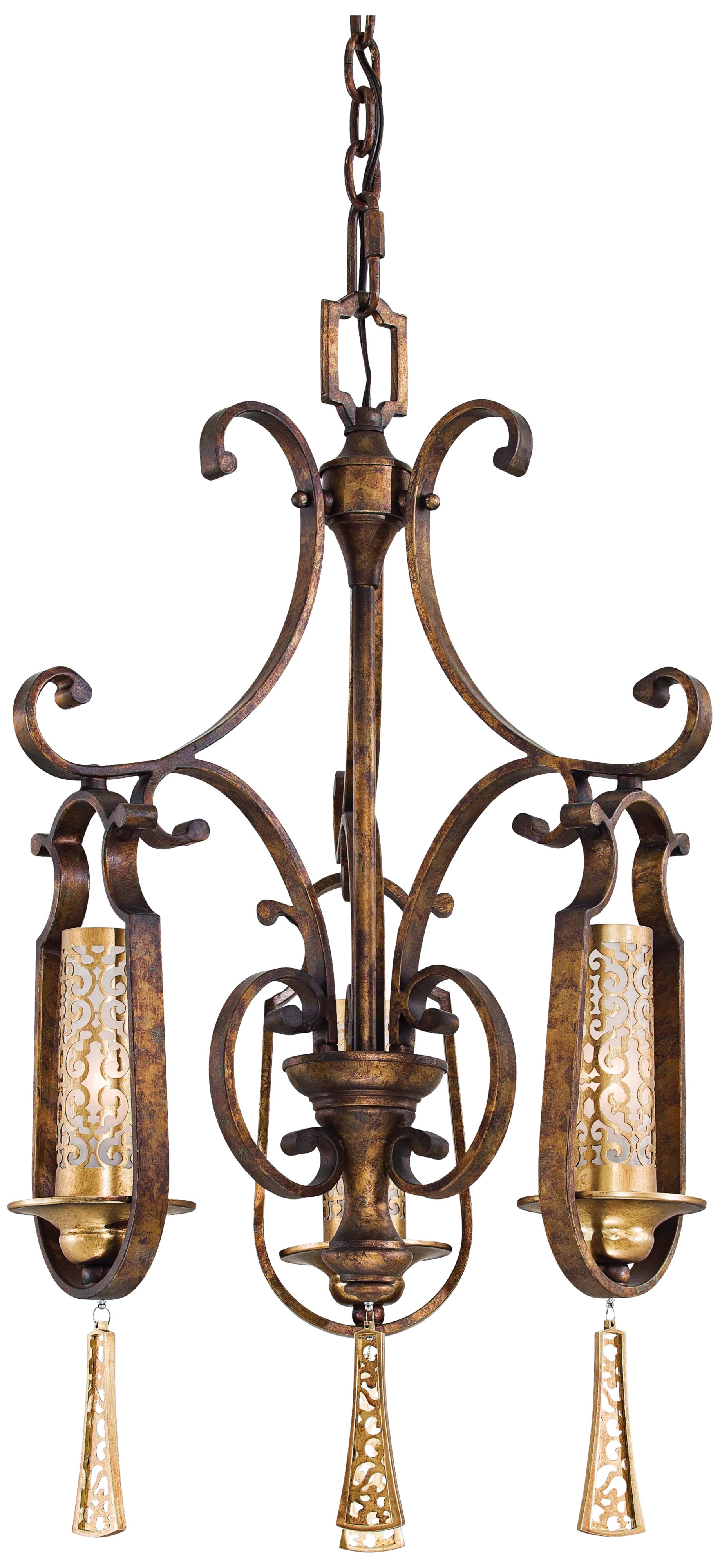 Metropolitan 28 1/2" H Vineyard Haven 3-Light Chandelier