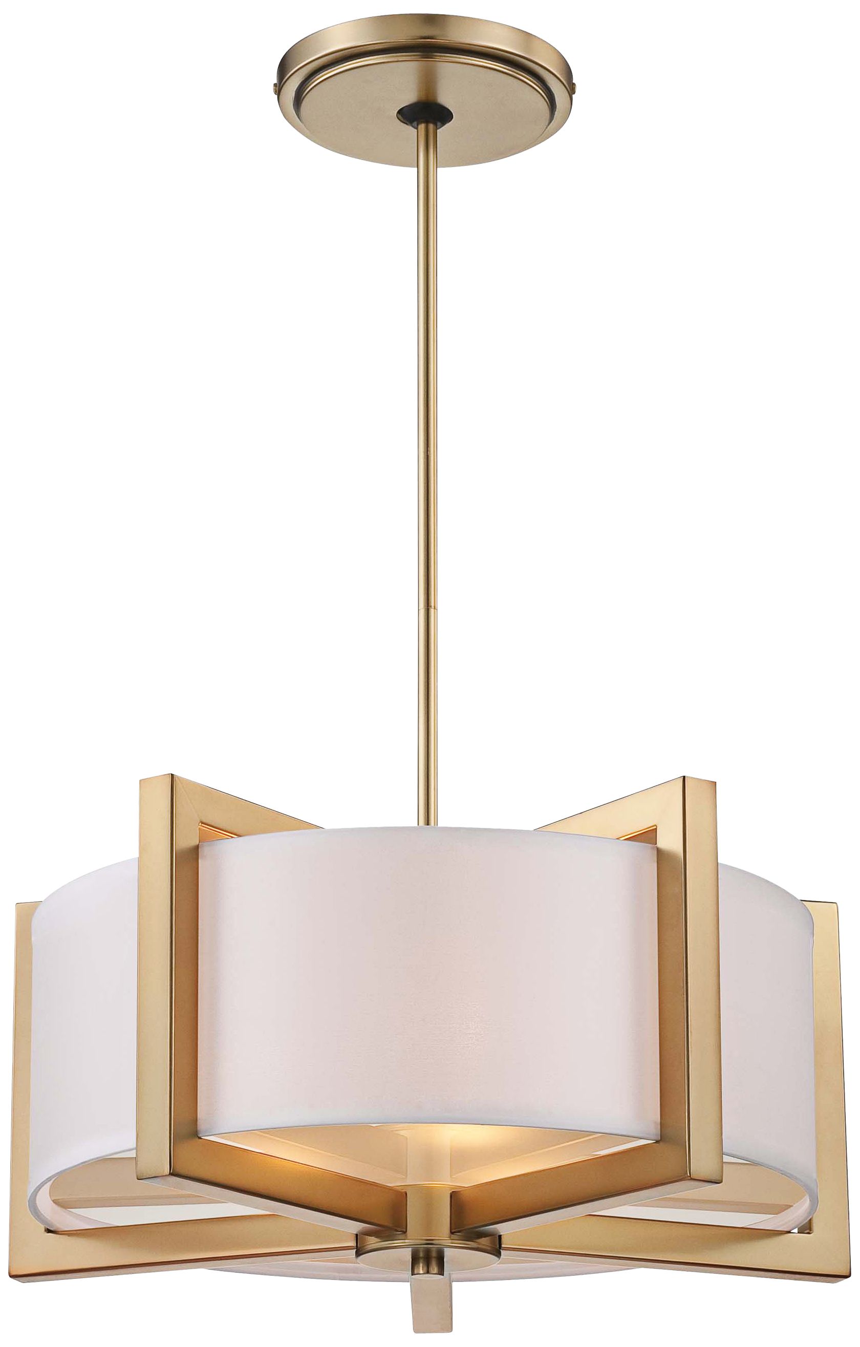 Metropolitan Family 20" Wide Honey Gold Ceiling Pendant