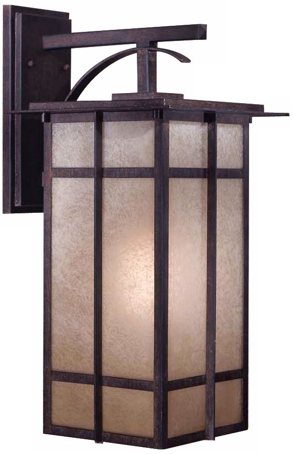 Delancy 21 1/2" High Iron Oxide Outdoor Lantern