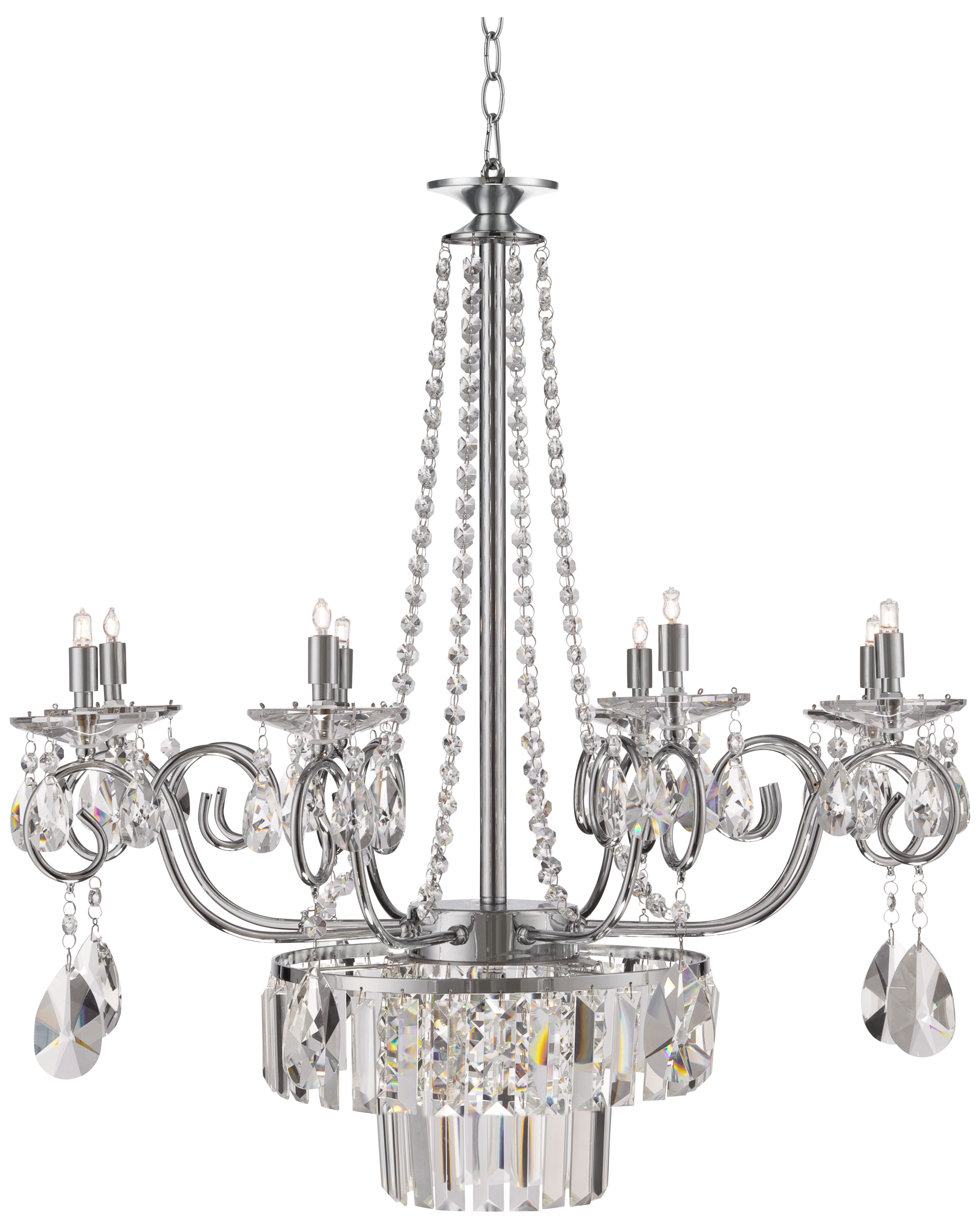 Vienna Full Spectrum Kylie 27" Wide Crystal Chandelier