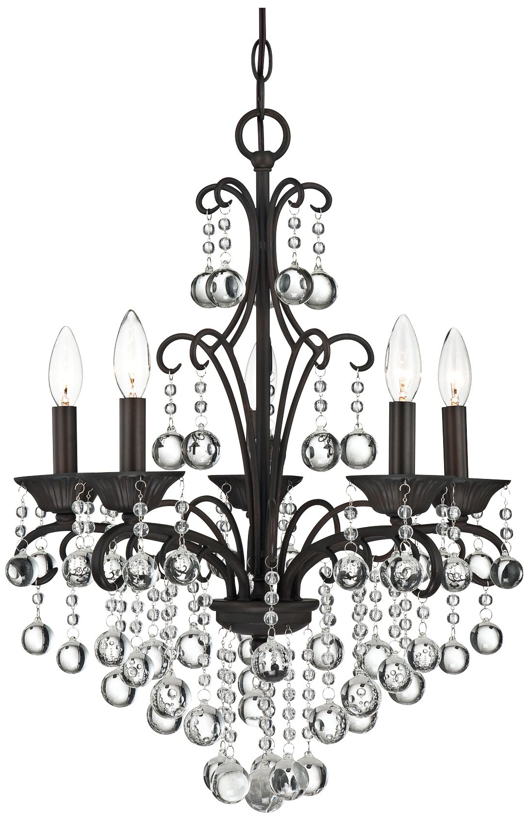 Quoizel Carrabelle 5-Light 18" Wide Mini Chandelier