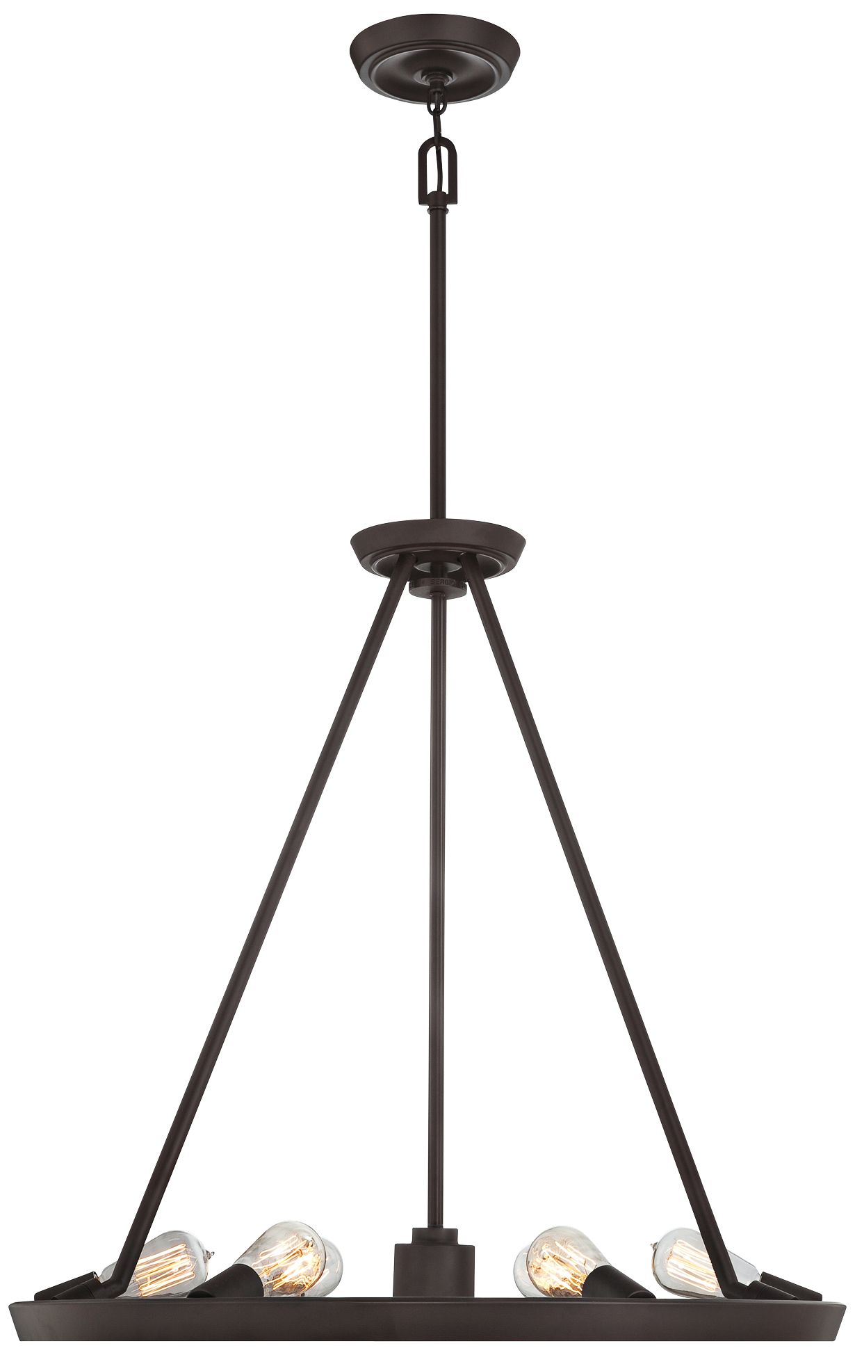 Quoizel Uptown Theater Row 7-Light 28" Wide Chandelier