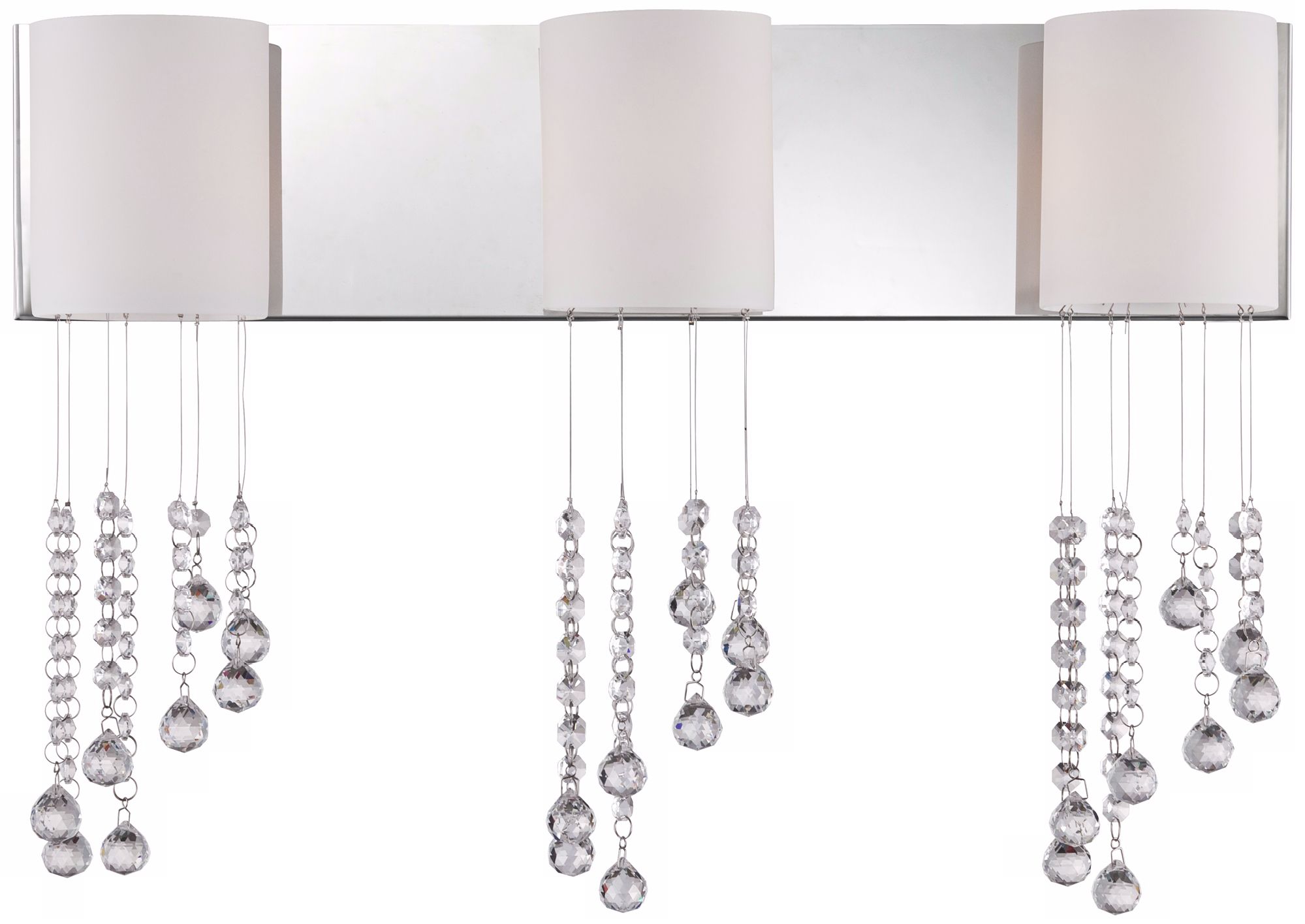 Possini Euro Vevina 22" Wide Blown Glass Bath Light