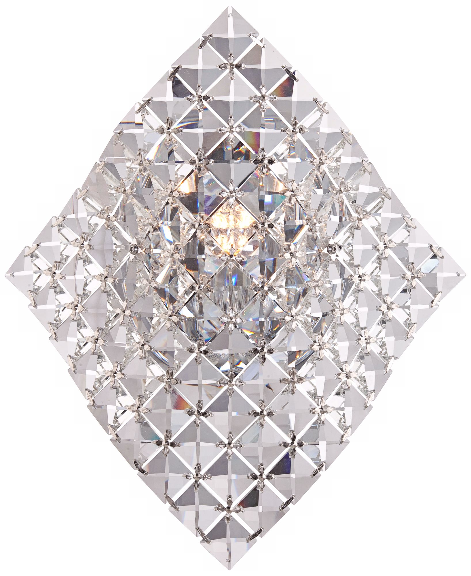 Possini Euro Luna 11 1/2" High Crystal Wall Sconce