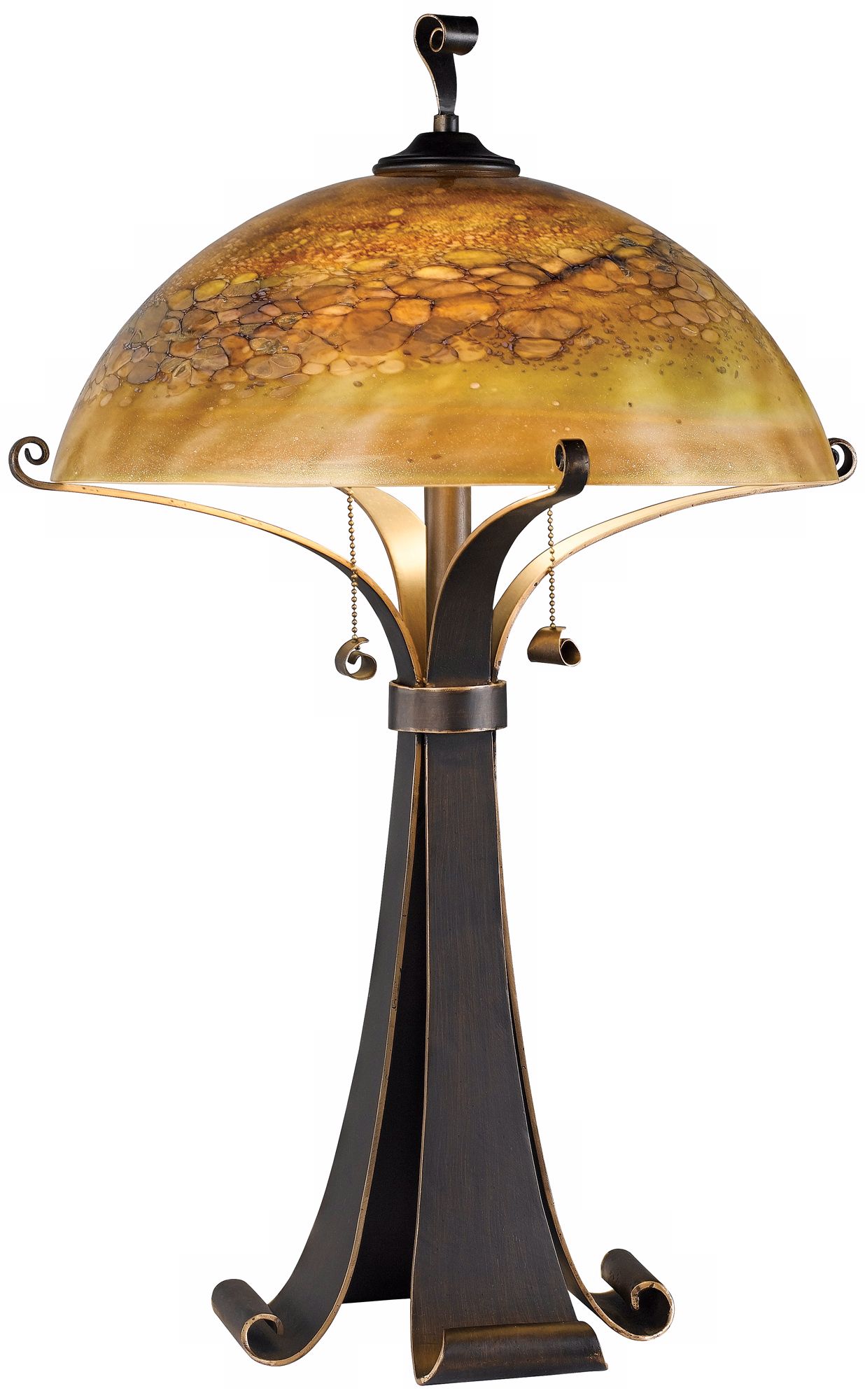 Kenroy Home Santa Fe Chocolate Table Lamp