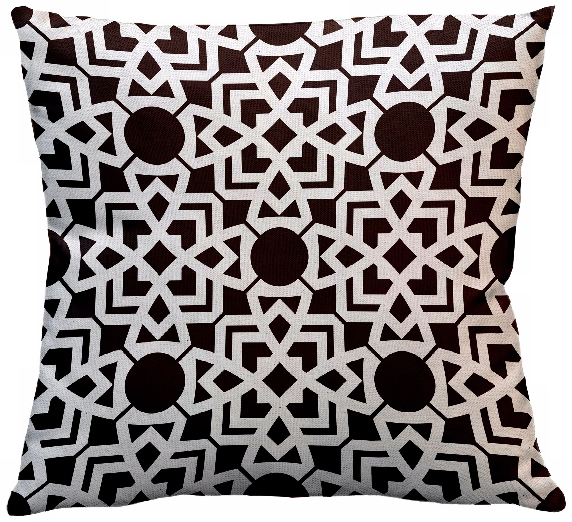 Saffron Karina Seal Grey 18" Square Down Throw Pillow