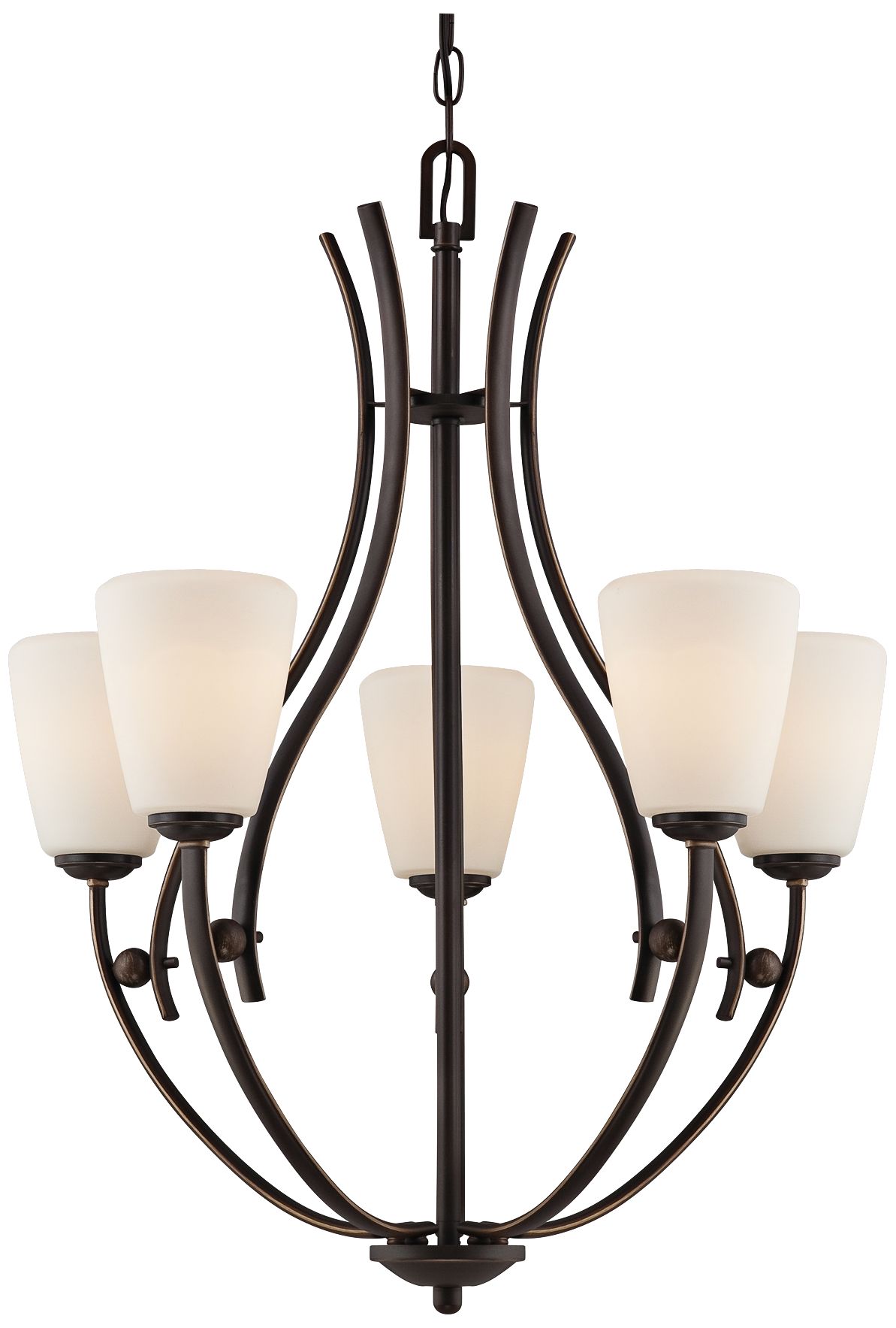 Quoizel Chantilly 5-Light 25" Wide Bronze Chandelier