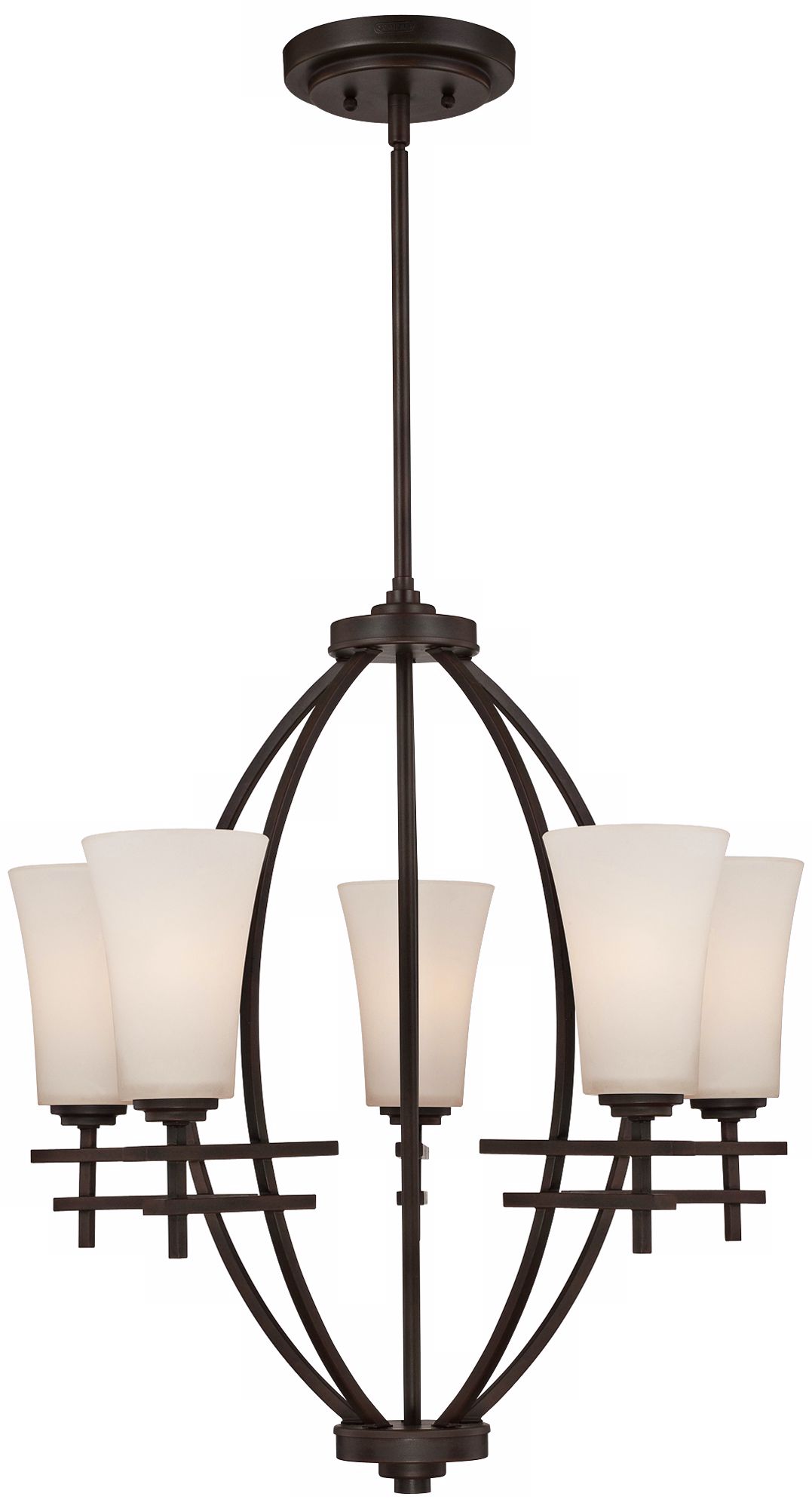 Quoizel Bowen 5-Light 24" Wide Oval Chandelier