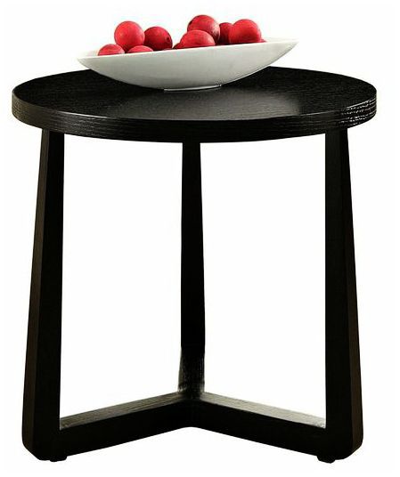 Bentley Espresso Round End Table