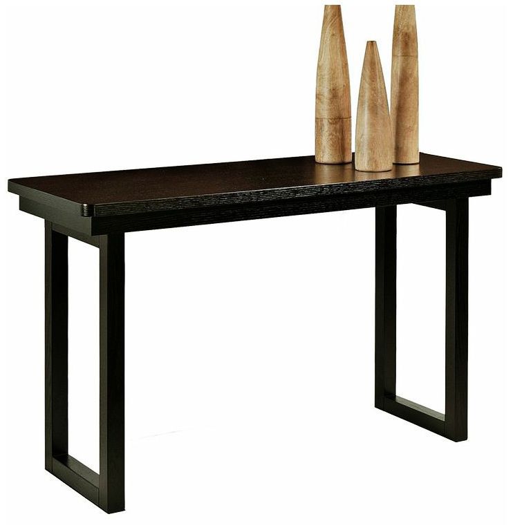 Haven Modern Espresso Sofa Table