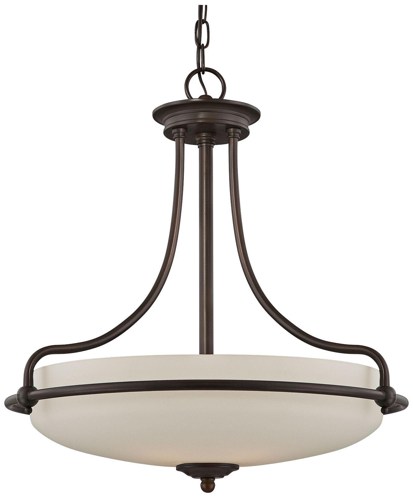 Quoizel Griffin 21" Wide 4-Light Bronze Pendant Light