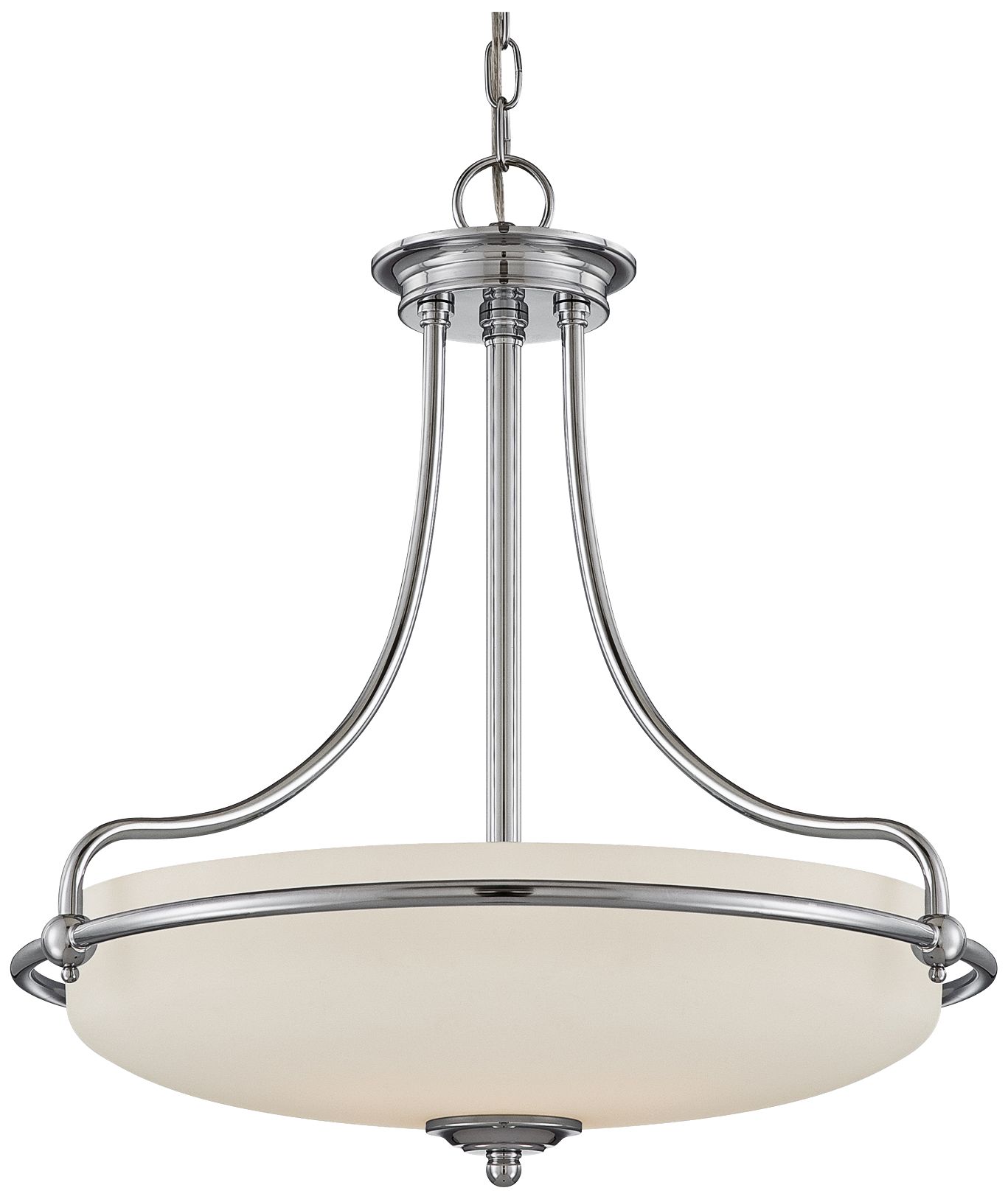 Quoizel 21" Wide Polished Chrome 4-Light Pendant Light