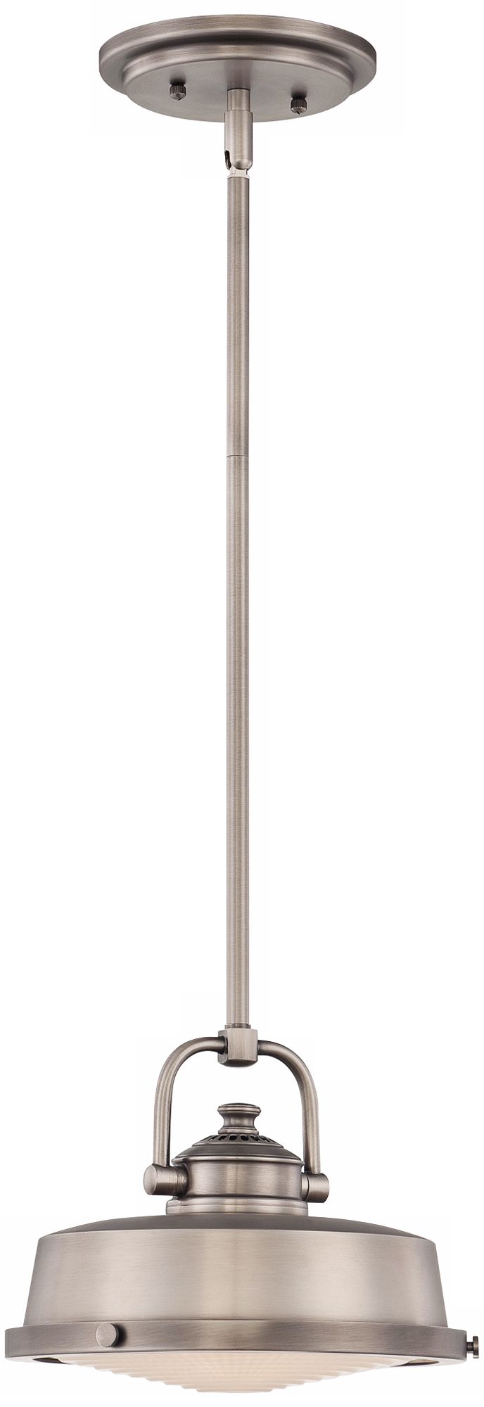 Quoizel Danvers 9 1/2" W Nickel Mini Pendant Light