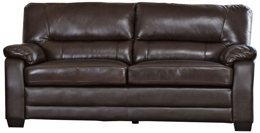 Capisterano Brown Leather Sofa