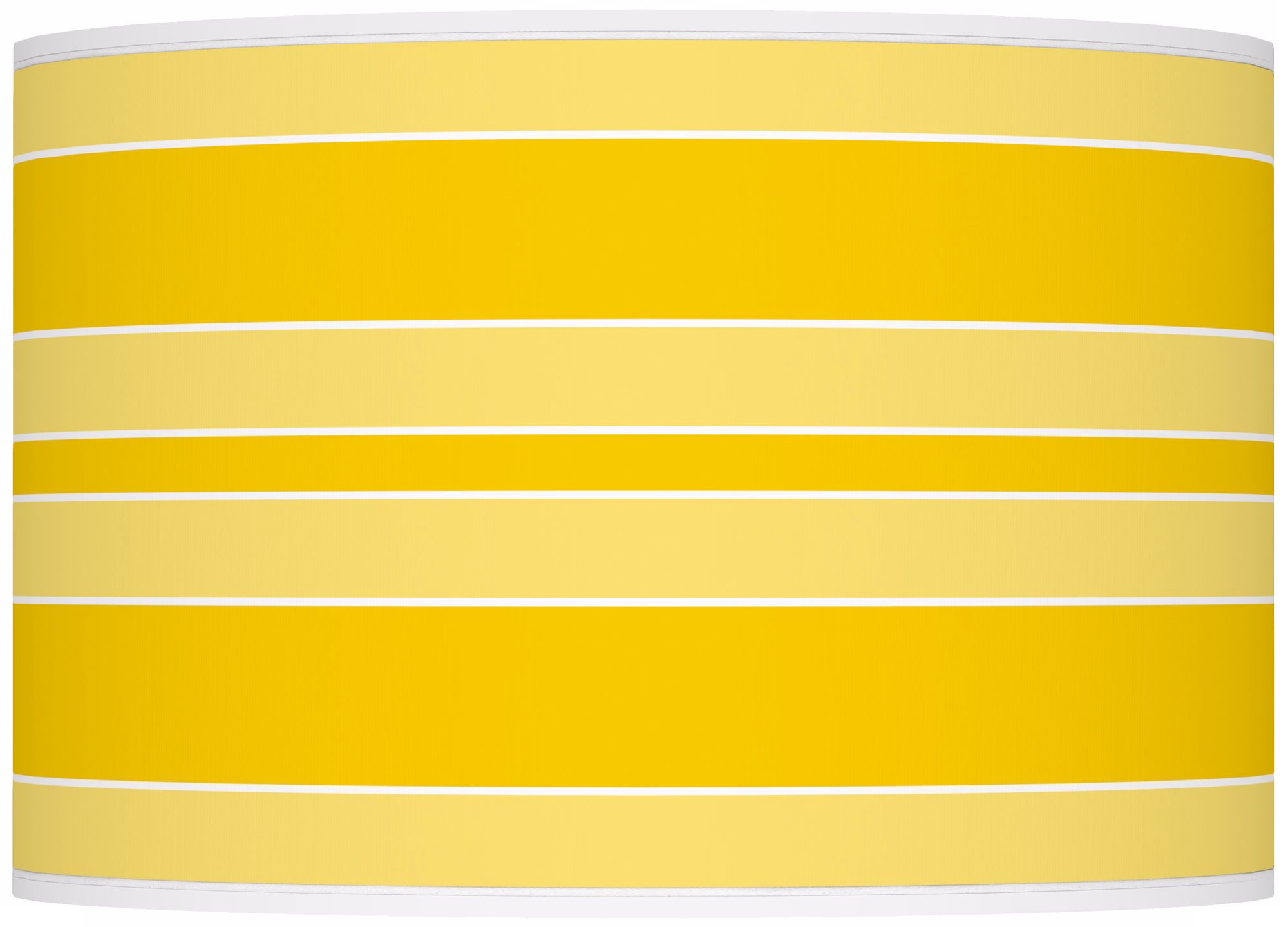 Citrus Bold Stripe Ovo Table Lamp