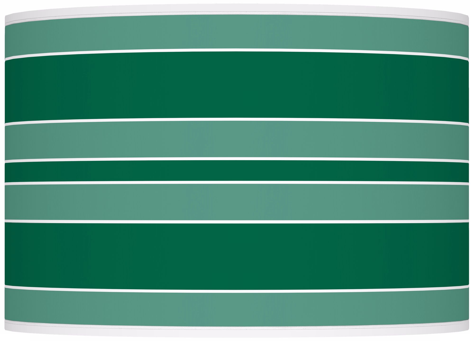 Greens Bold Stripe Ovo Table Lamp