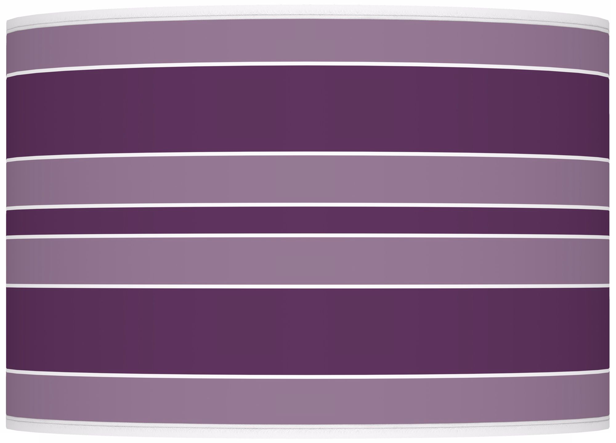 Kimono Violet Bold Stripe Ovo Table Lamp