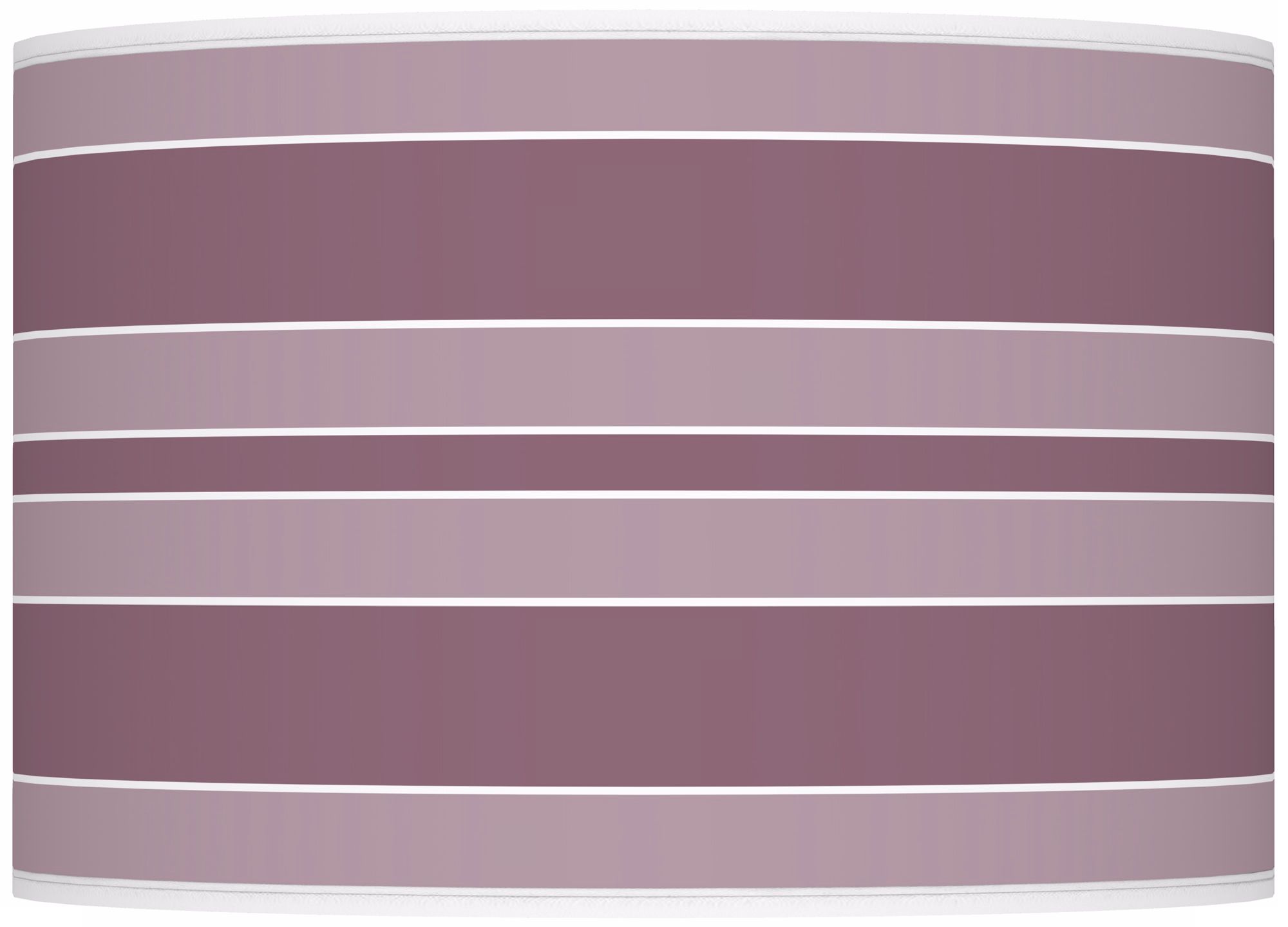 Plum Dandy Bold Stripe Ovo Table Lamp