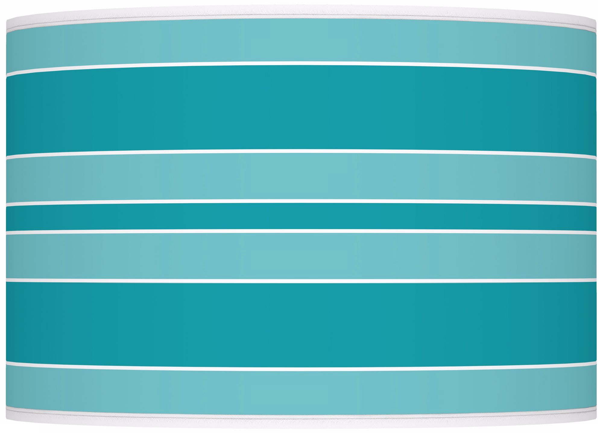 Surfer Blue Bold Stripe Apothecary Table Lamp