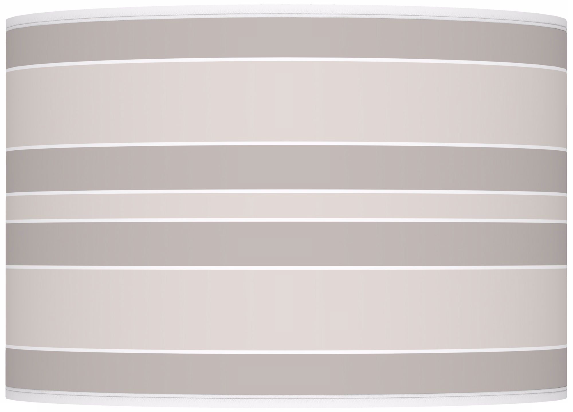 Smart White Bold Stripe Ovo Table Lamp
